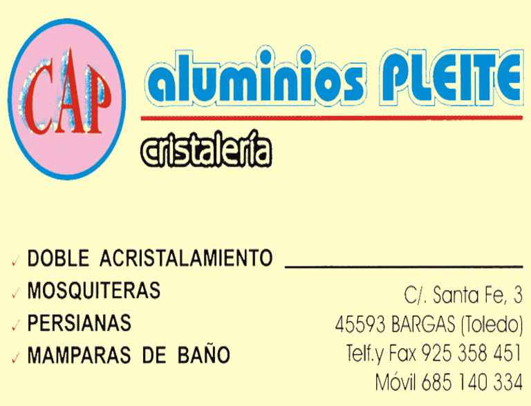 Aluminios Pleite | Recomendada Aluminios Pleite | Recomendada