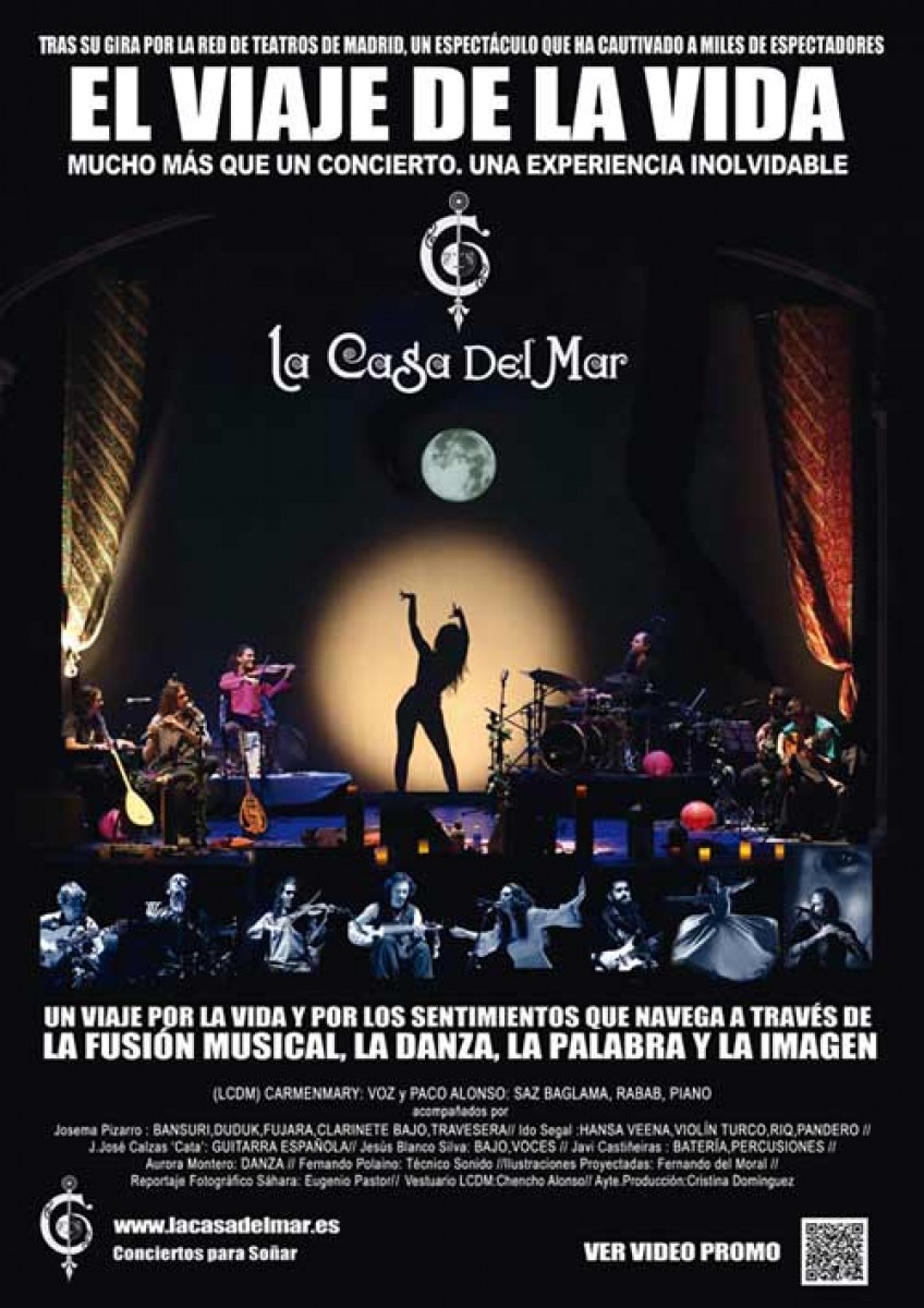 Concierto: La Casa del Mar – «El viaje de la vida»