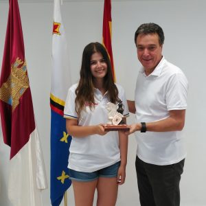 Laura Alonso Vara, campeona absoluta femenina de Castilla La Mancha de ajedrez. Karim Rodríguez 6º clasificado masculino