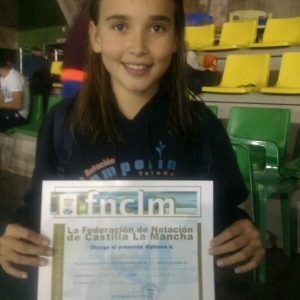 Mejor marca regional de nuestra nadadora bargueña Miriam de Dios Lasa