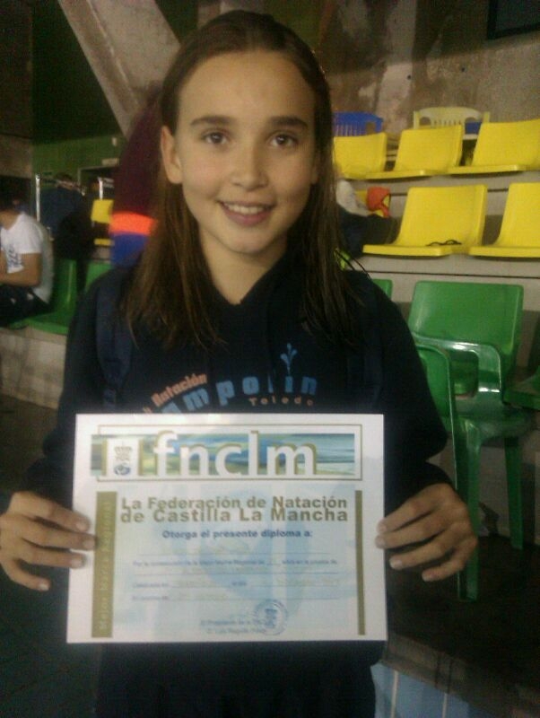 Mejor marca regional de nuestra nadadora bargueña Miriam de Dios Lasa