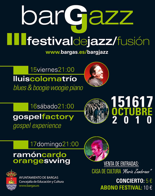 BargJazz – III Festival de Jazz/fusión – 2010