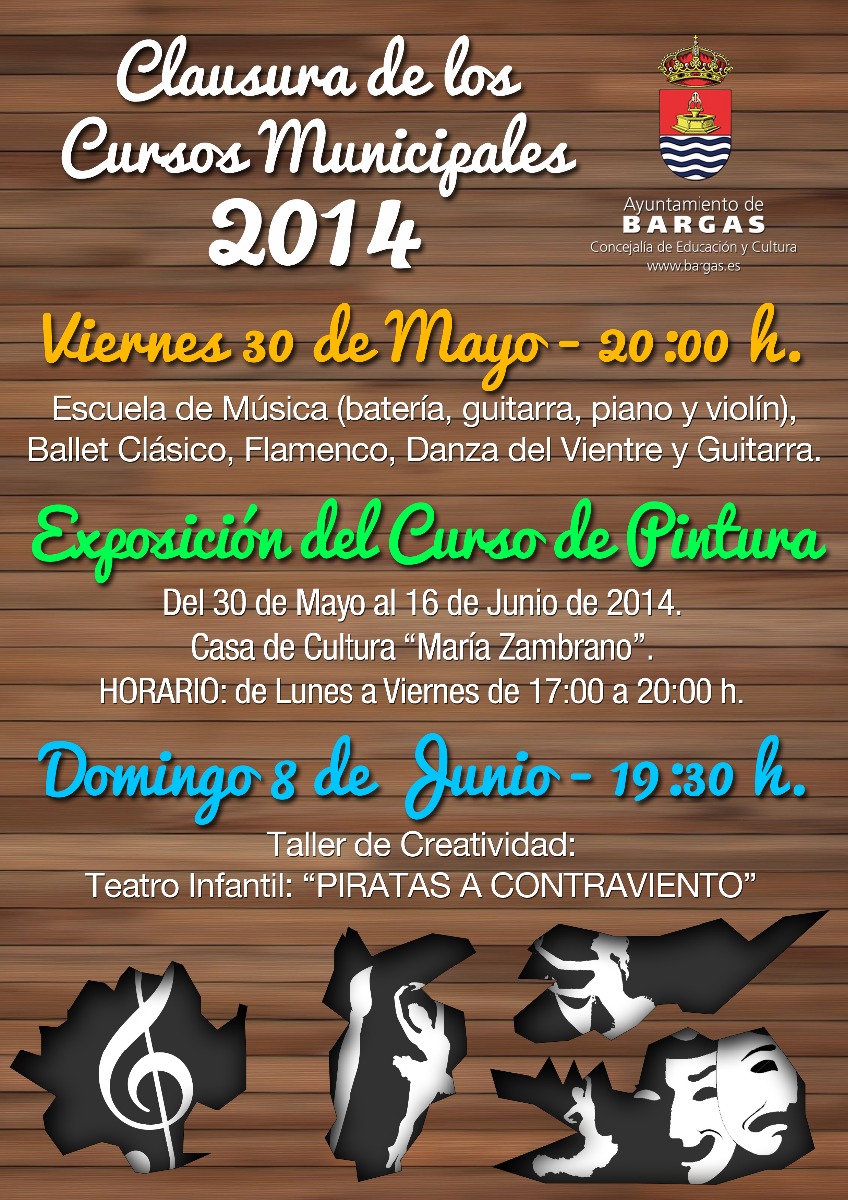 Clausura de los Cursos Municipales – 2014