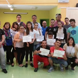 Entrega de diplomas del curso búsqueda de empleo»»