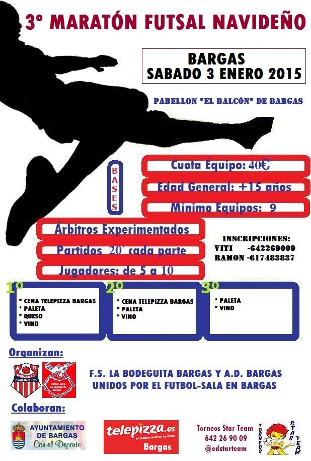 3er Maratón Futsal Navideño