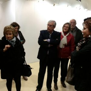 Inaugurada la exposición de pintura de Mª del Carmen Mérida Alguacil