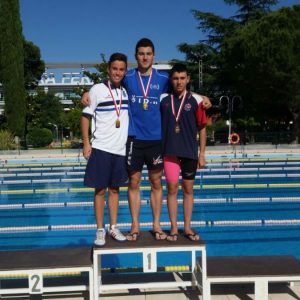 Carlos Martín Mena, bronce en 200 estilos, en el Provincial de Talavera