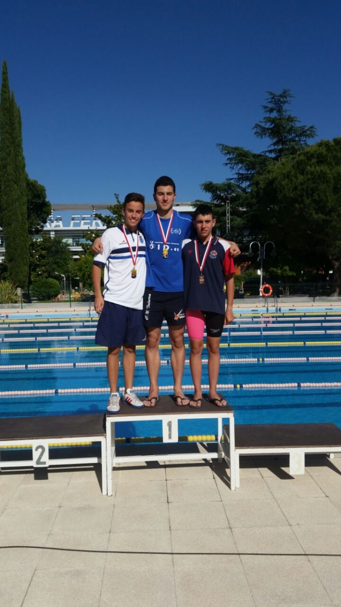 Carlos Martín Mena, bronce en 200 estilos, en el Provincial de Talavera