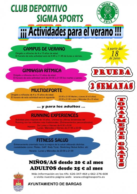 Actividades de Verano – Deporte