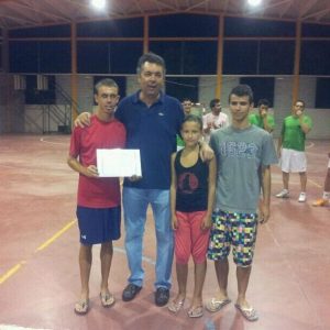 HOMENAJE AL ATLETA BARGUEÑO ÁNGEL RONCO EN EL III TORNEO DE FERIAS