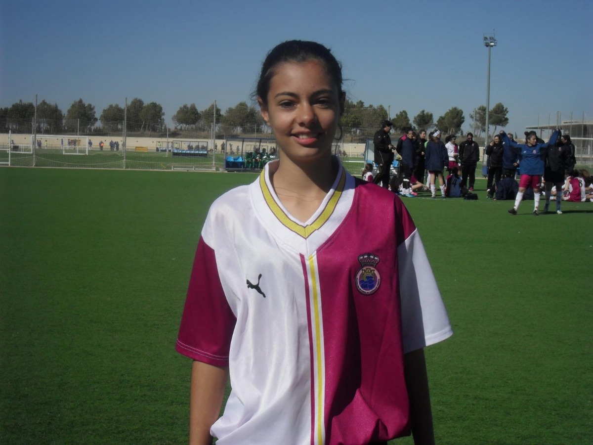 AROA GÓMEZ GUTIÉRREZ, CON TAN SOLO 12 AÑOS, CONVOCADA CON LA SELECCIÓN CASTELLANOMANCHEGA DE FÚTBOL SUB. 16