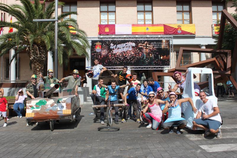 II CARRERA DE AUTOS LOCOS EN LAS FIESTAS POPULARES DE BARGAS