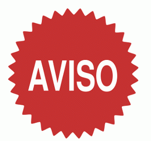 AVISO – POSIBLE CORTE EN EL SUMINISTRO DE AGUA