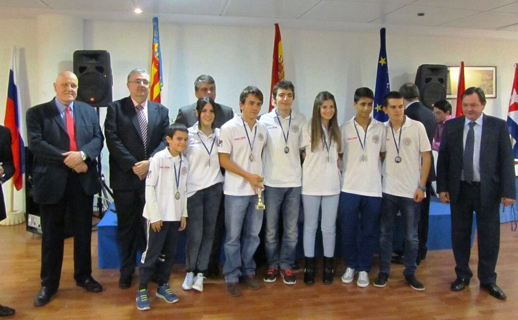 Los sub-16 del Club de Ajedrez Bargas-Soliss logran su segundo bronce nacional en tres años