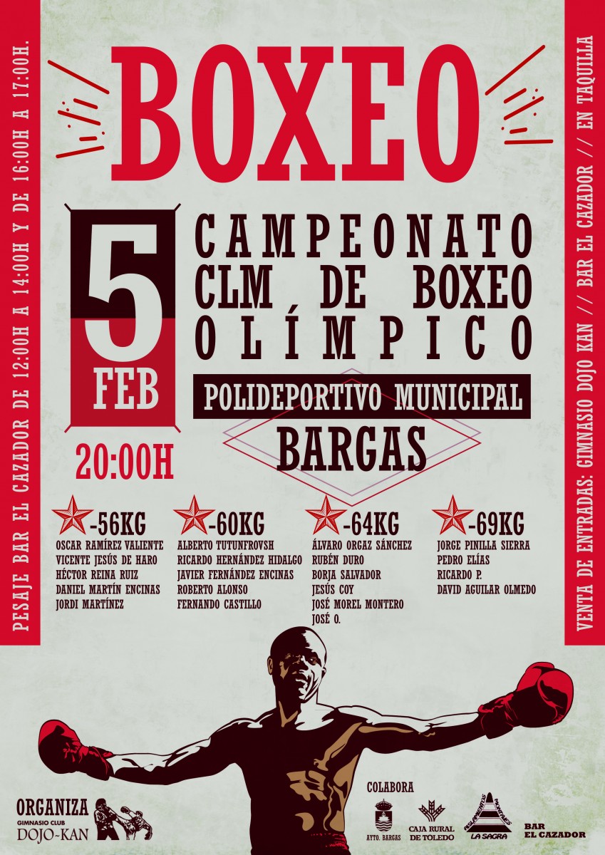 Campeonato CLM de boxeo olímpico.
