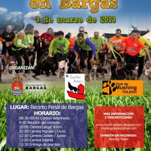 II Canicross benefico en Bargas