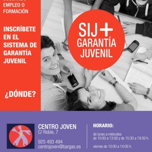 El Ayuntamiento de Bargas apuesta por el Empleo para Jóvenes con el Proyecto SIJ + Garantía Juvenil.