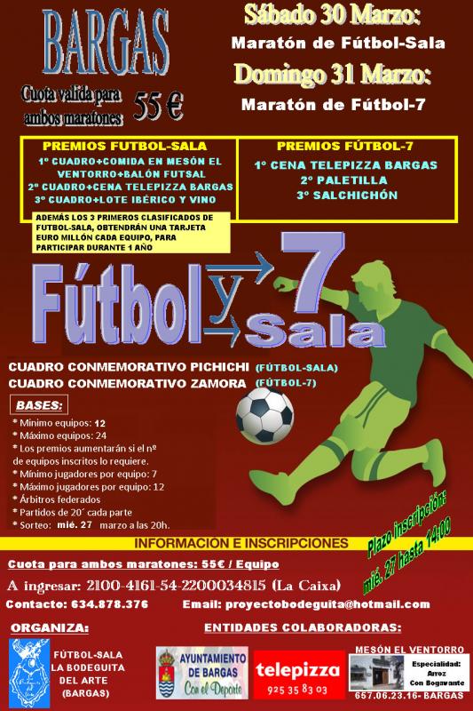 Maratón de Fútbol Sala y Maratón de Fútbol 7