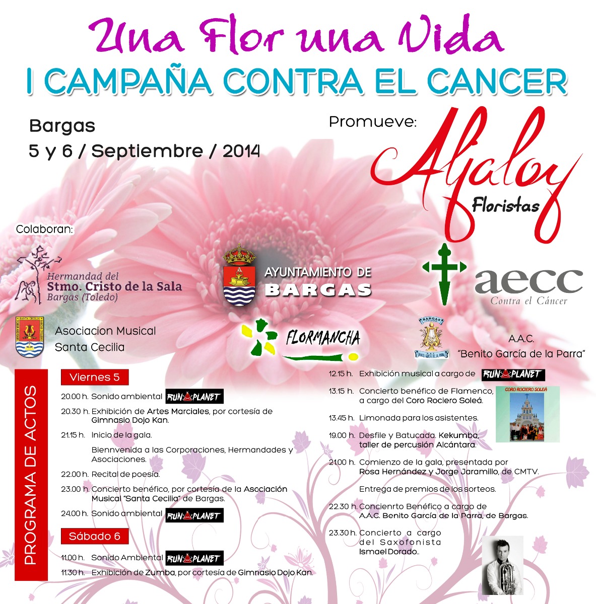 Una flor una vida. I Campaña contra el cancer