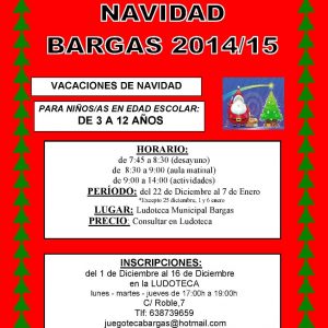 Juegoteca – Navidad 2014-15