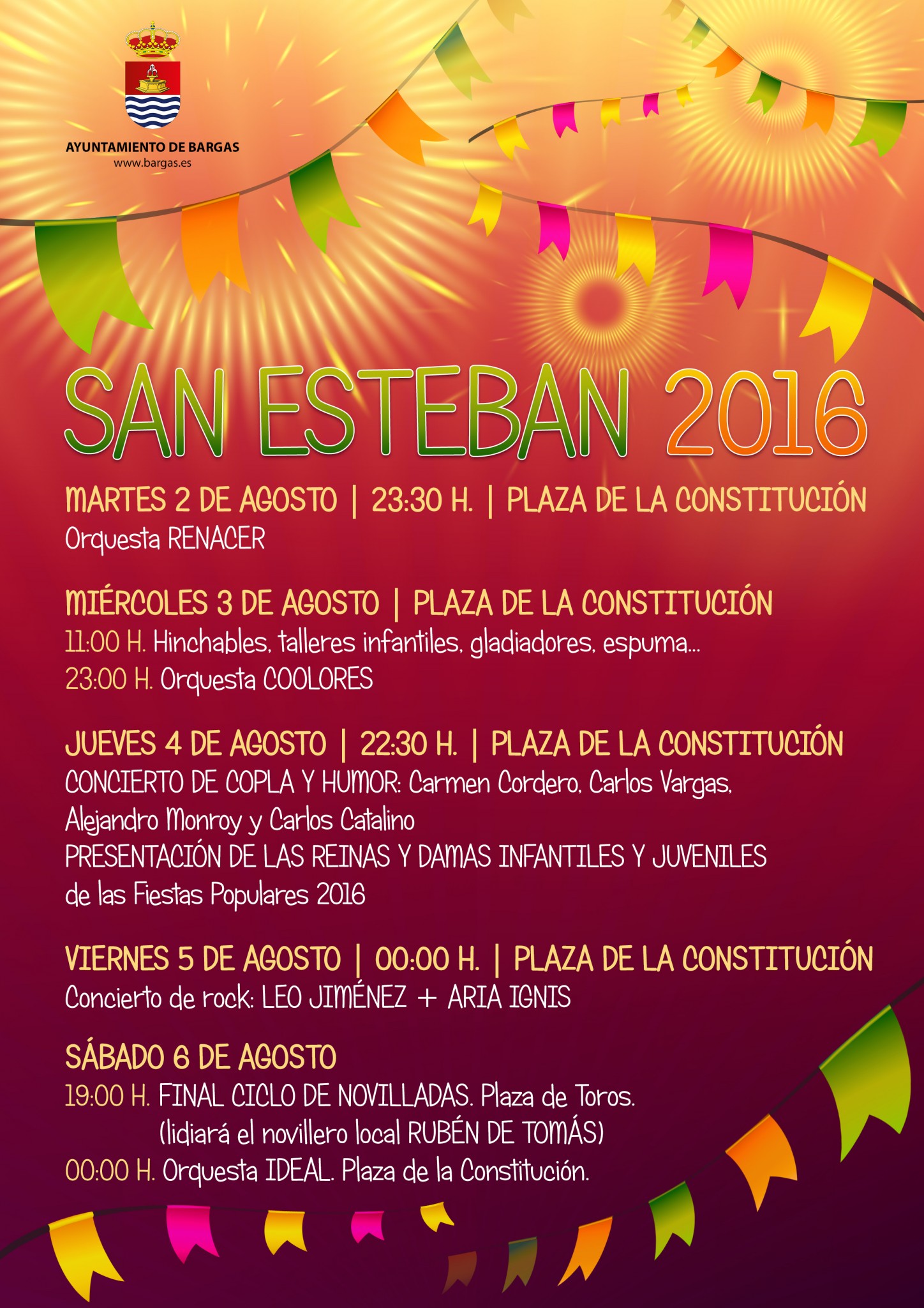 Fiestas de San Esteban 2016