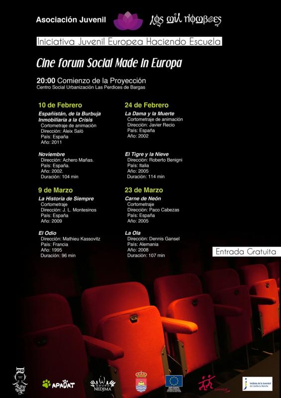 Cine Forum Social Made in Europa