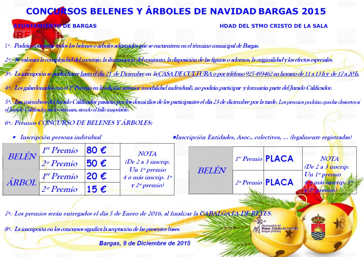 Concurso de Belenes y Árboles de Navidad – 2015