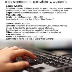 Cursos de informática gratuitos para mayores