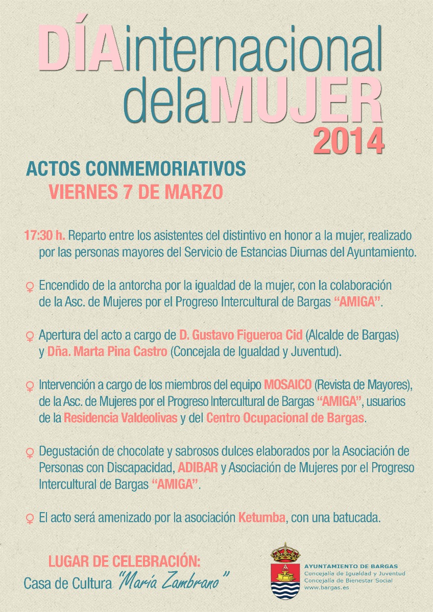 Dia Internacional de la Mujer 2014