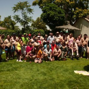 En la piscina de La Guardia junto a los Centros Ocupacionales de Ocaña, Villacañas  y La Guardia