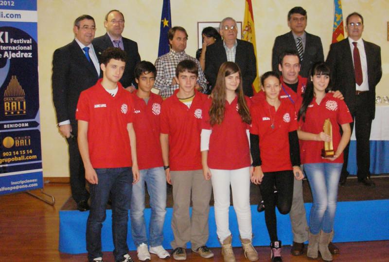 El Club de Ajedrez de Bargas, tercero en el Campeonato de España de Clubes cadetes