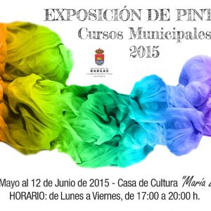 Exposición de Pintura – Cursos Municipales 2015