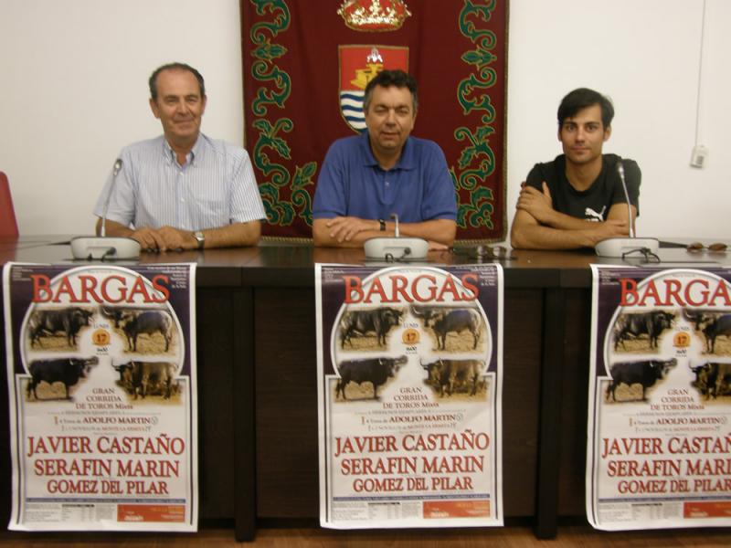 GRANDES FESTEJOS TAURINOS EN BARGAS CON MOTIVO DE LAS FIESTAS 2012