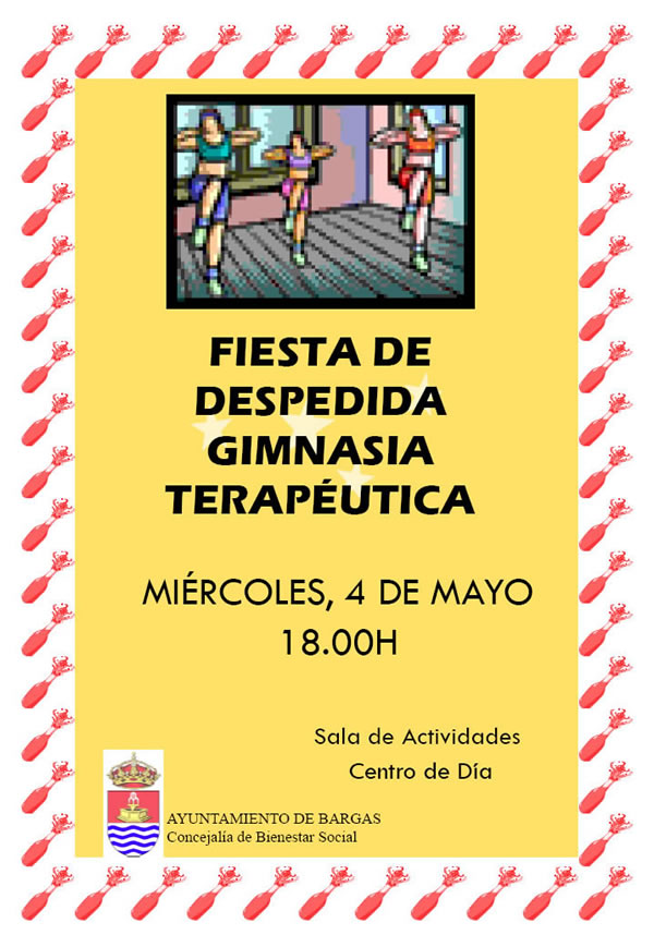 Fiesta de Despedida Gimnasia Terapeútica