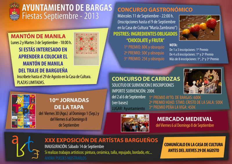 Concurso de Carrozas – Fiestas Populares en Honor al Stmo. Cristo de la Sala 2013