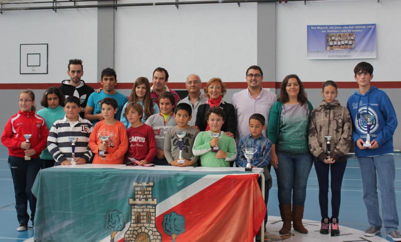 Los chicos de la escuela de ajedrez, protagonistas del Trofeo Diputación en Torrijos
