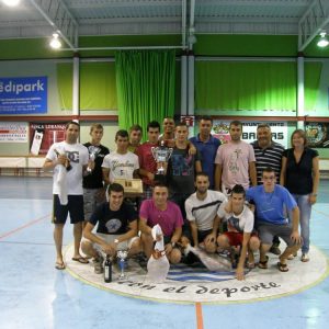 ENTREGA DE TROFEOS DE LA LIGA DE VERANO DE FÚTBOL SALA Y TORNEO DE TENIS FERIAS SAN ESTEBAN»»