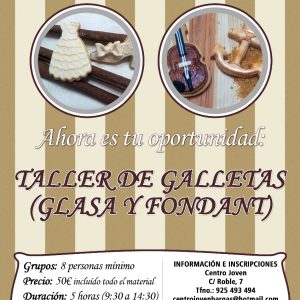 Taller de galletas (glasa y fondant)