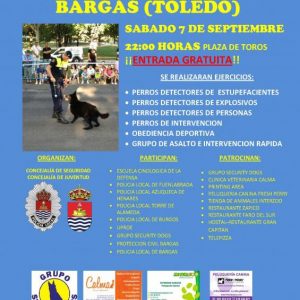 I EXHIBICION DE UNIDADES CANINAS POLICIALES