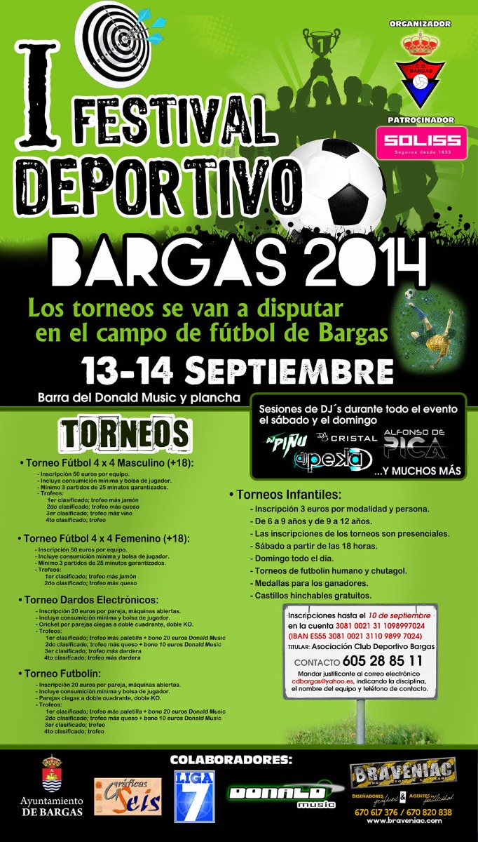 I Festival Deportivo Bargas 2014