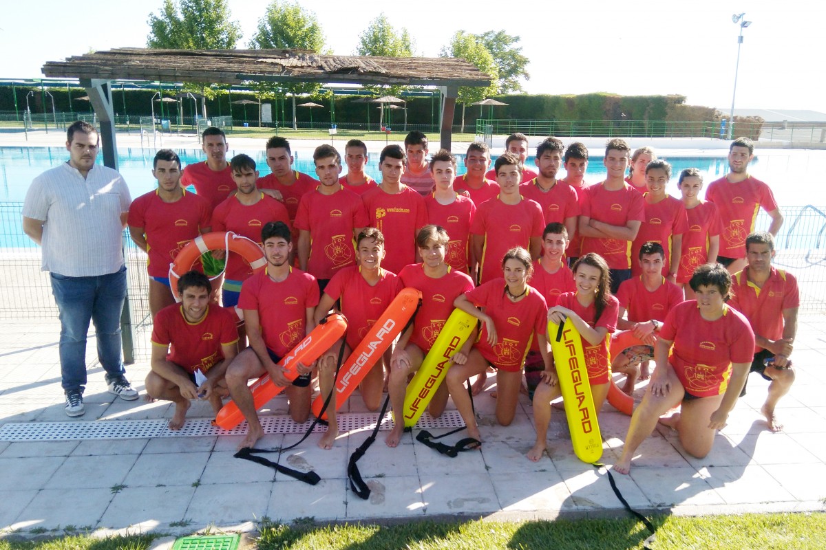 Bargas clausura el curso de Socorrismo Acuático 2016