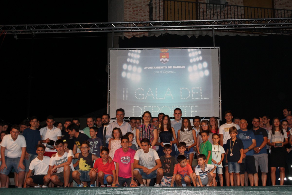 II GALA DEL DEPORTE EN BARGAS 2016