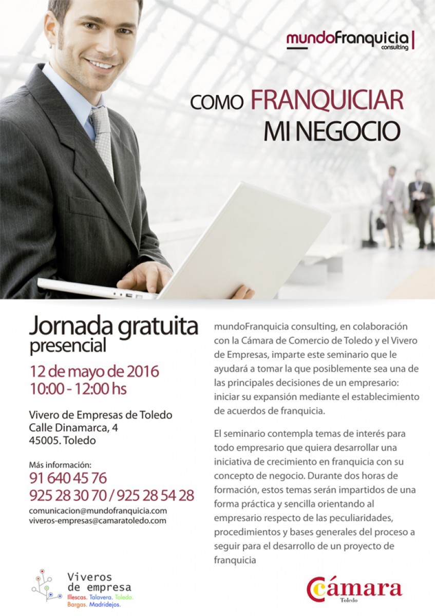 Seminario gratuito: Cómo franquiciar mi negocio