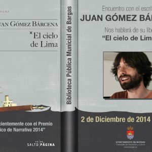 Encuentro con el autor: Juan Gómez Bárcena