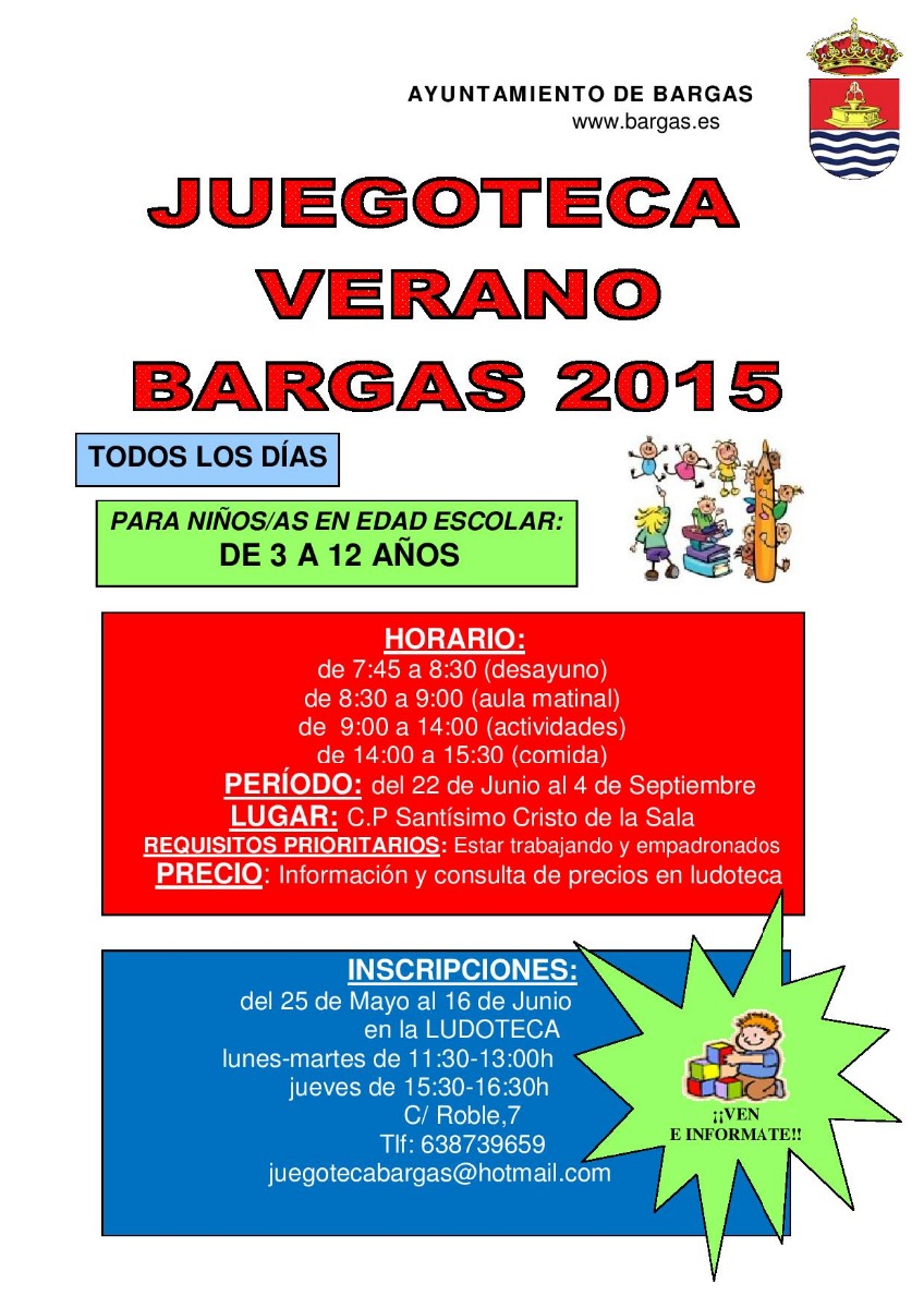 Juegoteca Verano Bargas 2015