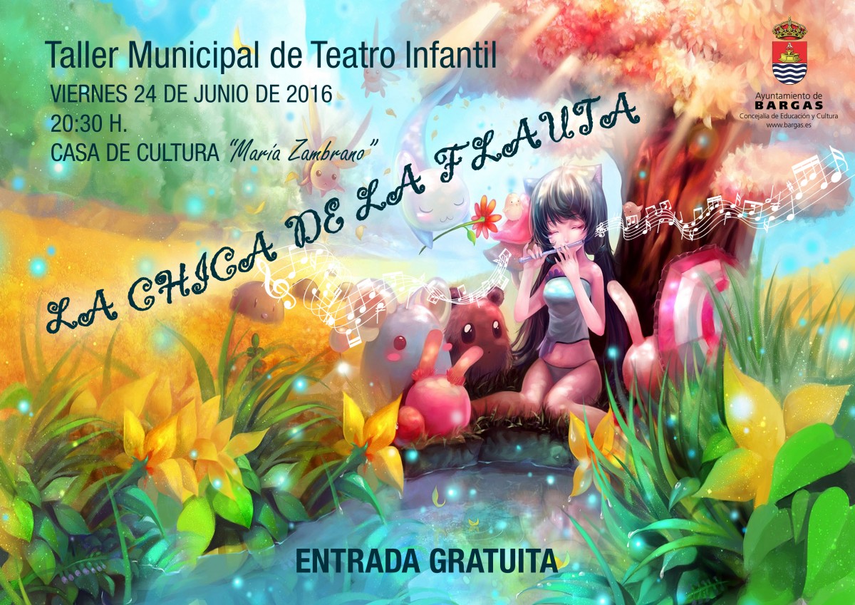 Taller Municipal de Teatro Infantil: La chica de la flauta»»