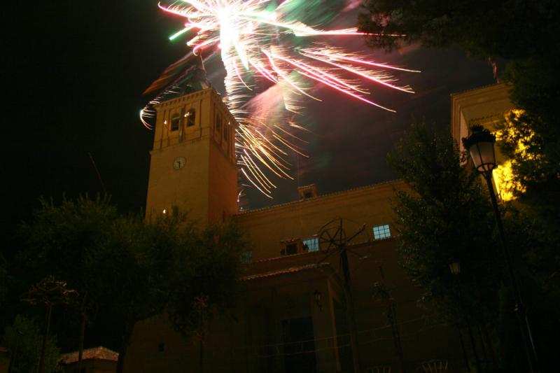 ESPECTÁCULO DE LUZ Y SONIDO EN LAS FIESTAS DE BARGAS