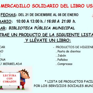 Mercadillo Solidario – Biblioteca Pública Municipal