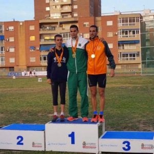 Ángel Ronco, Subcampeón de España Universitario.