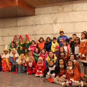 Foto de los participantes en la Cabalgata Navidad 2013